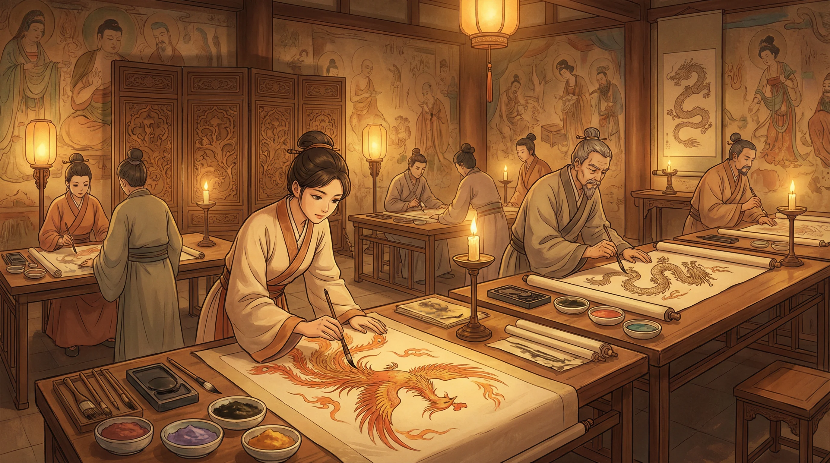 画师入驻 - 色书生 国风动漫画师